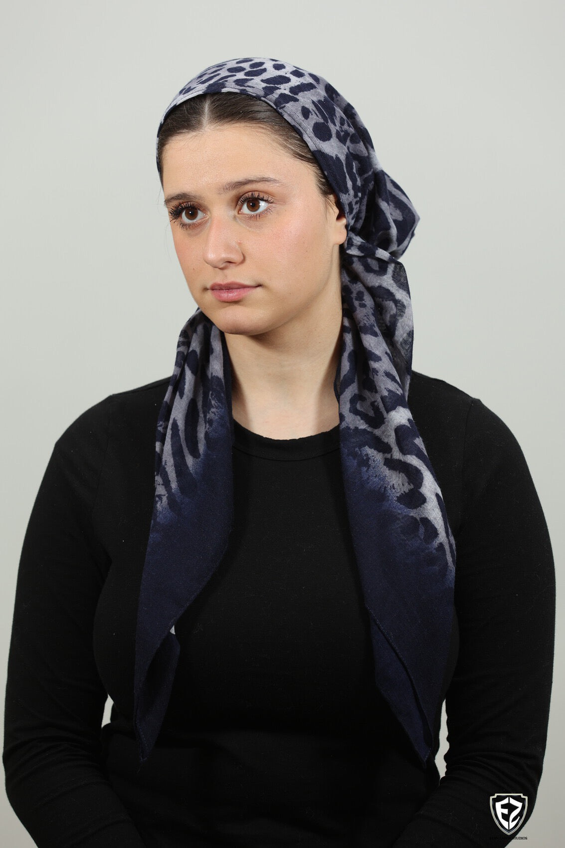 leopard Navy Pretie