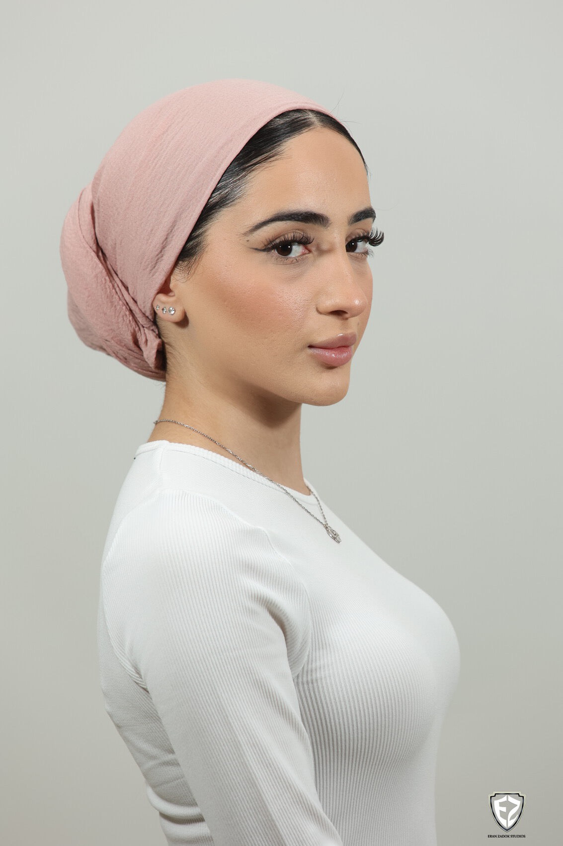 Basic Pink Long Scarf