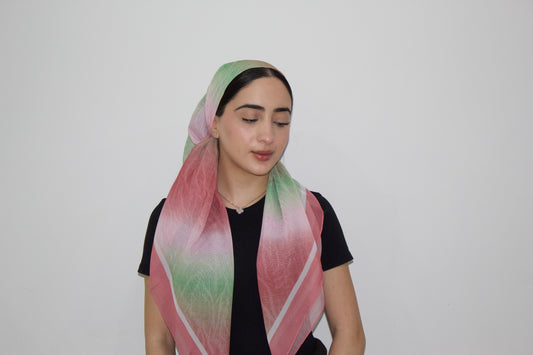 Pink/Green Square