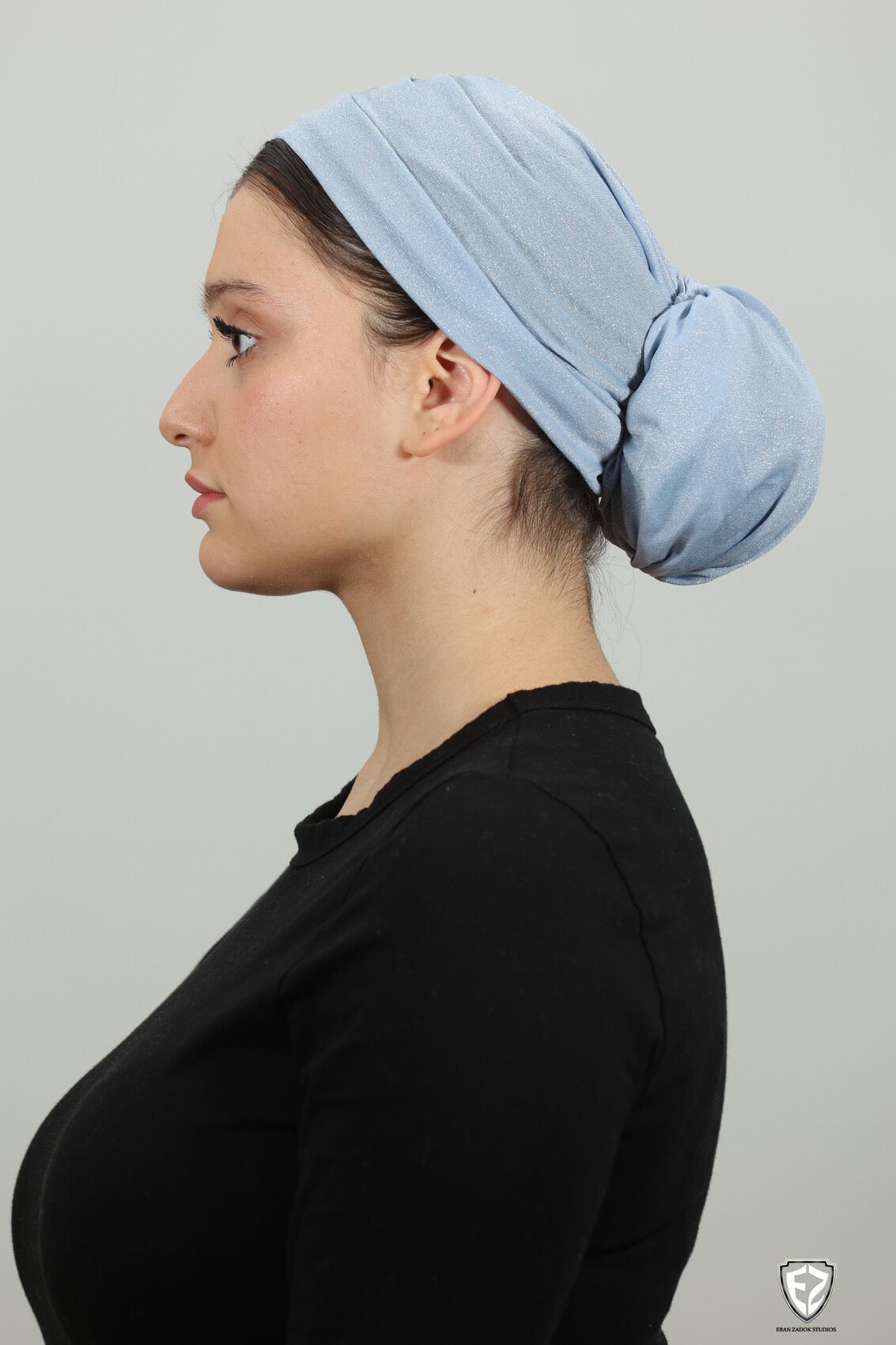 Sparkly Blue Turban