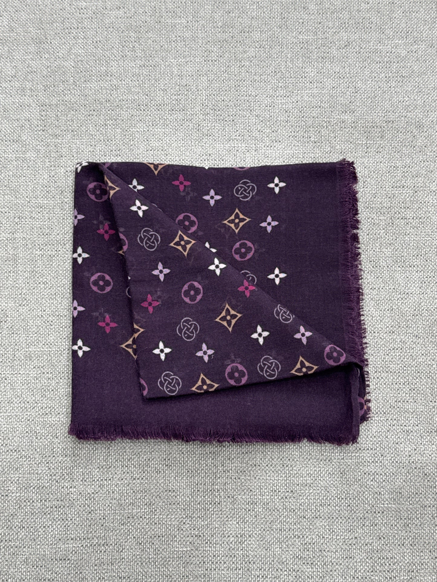 Purple Printed S.S