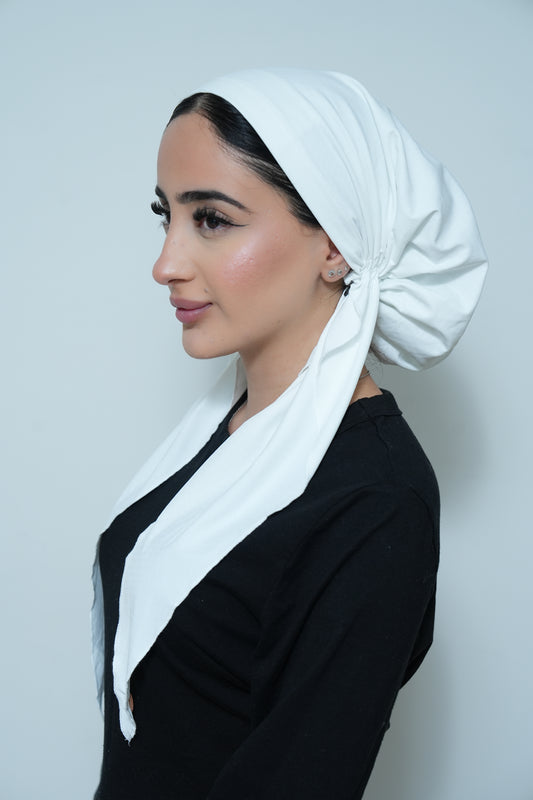 Adjustable white pretie