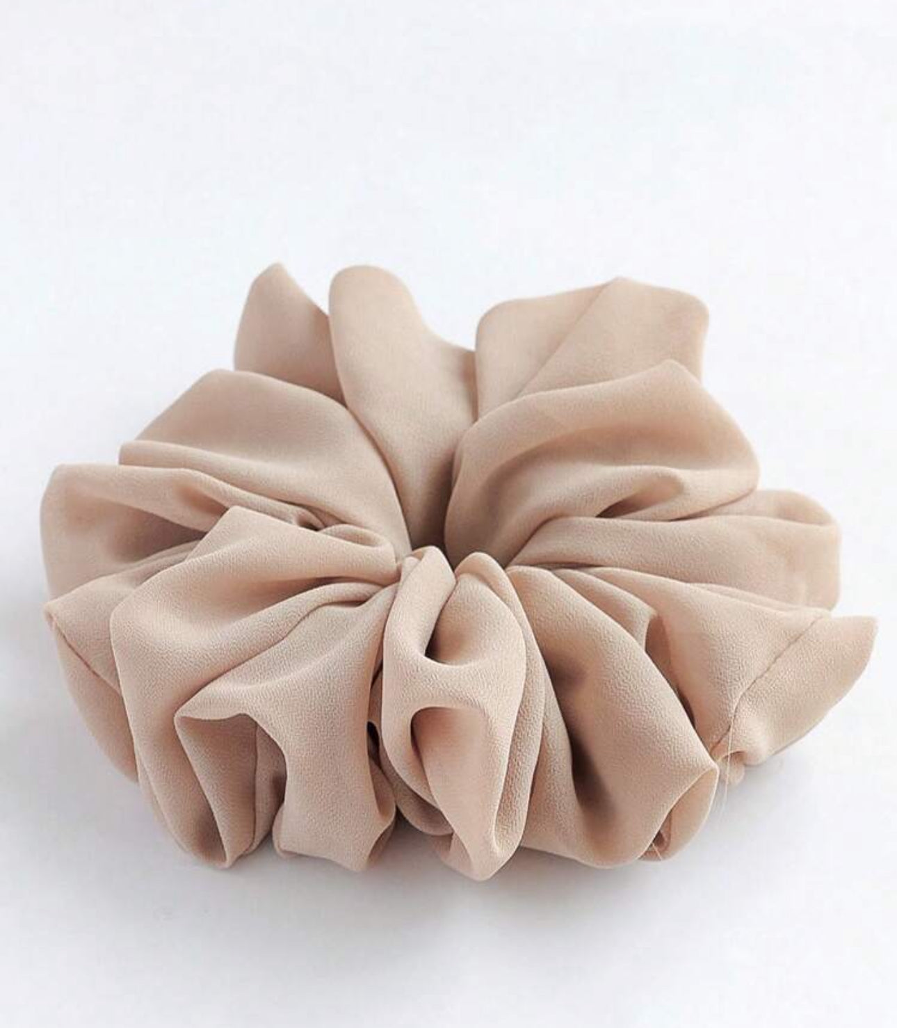 Beige Scrunchie Volumizer
