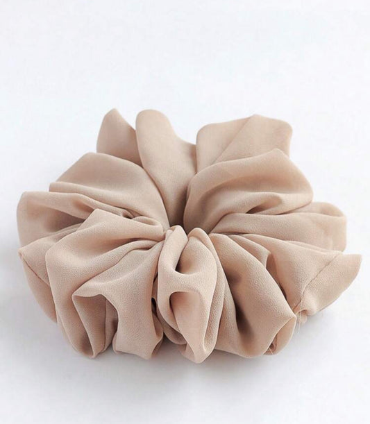 Beige Scrunchie Volumizer