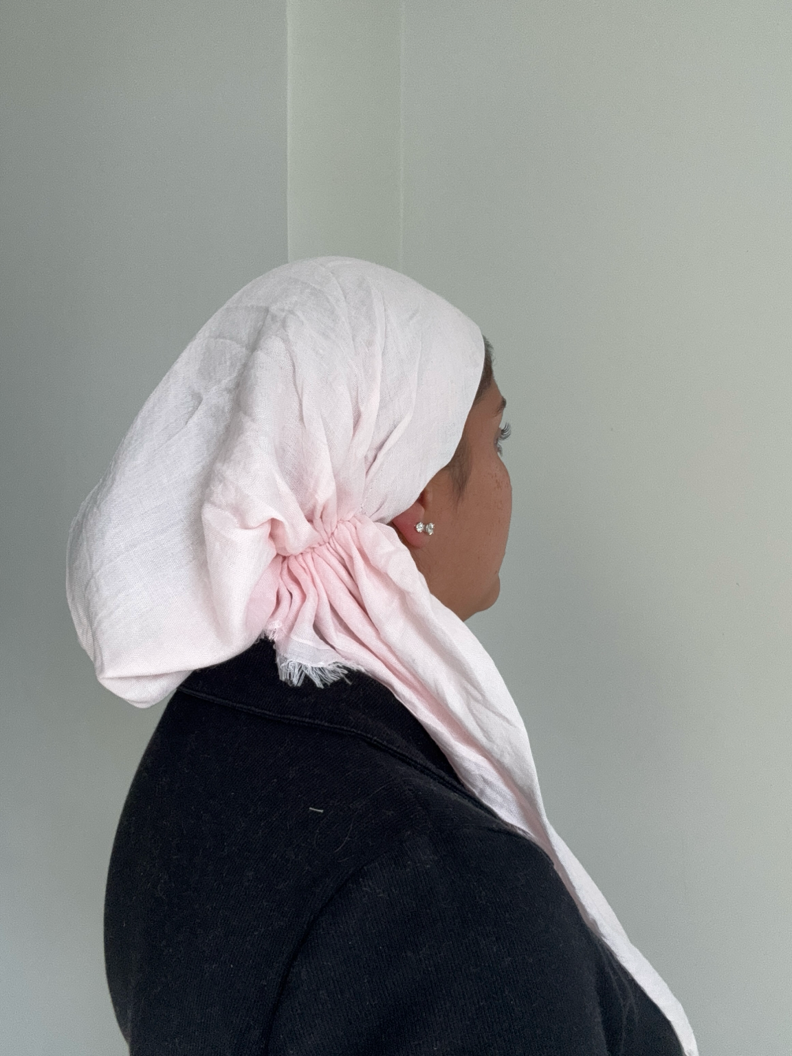 Adjustable Light pink pretie