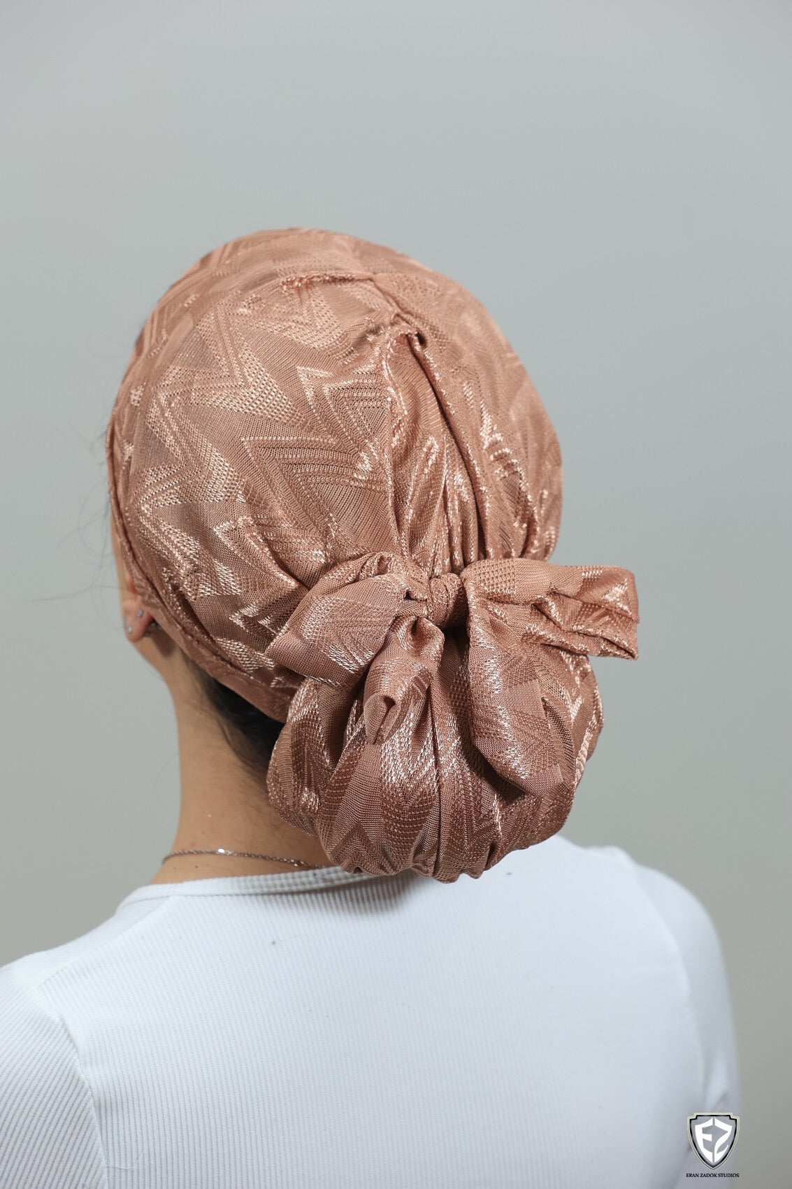 Nude Bow Turban